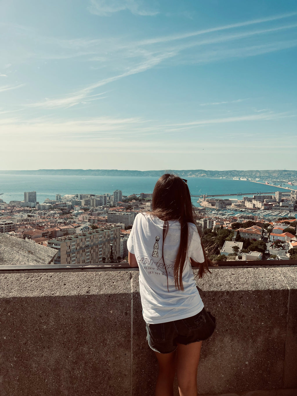 Teeshirt unisexe  manches courtes Saint-Tropez