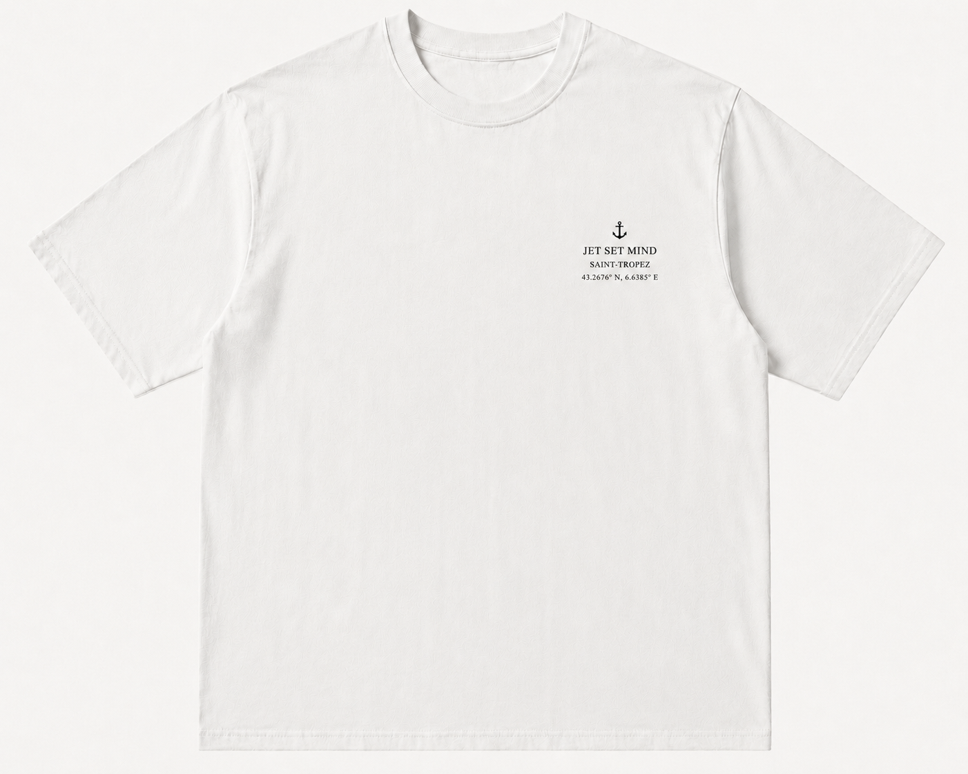 Teeshirt unisexe  manches courtes Saint-Tropez