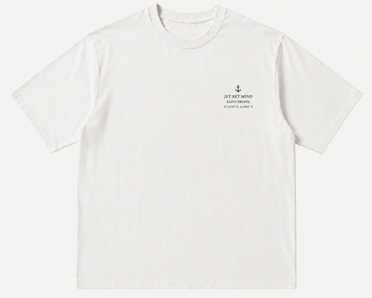 Teeshirt unisexe  manches courtes Saint-Tropez