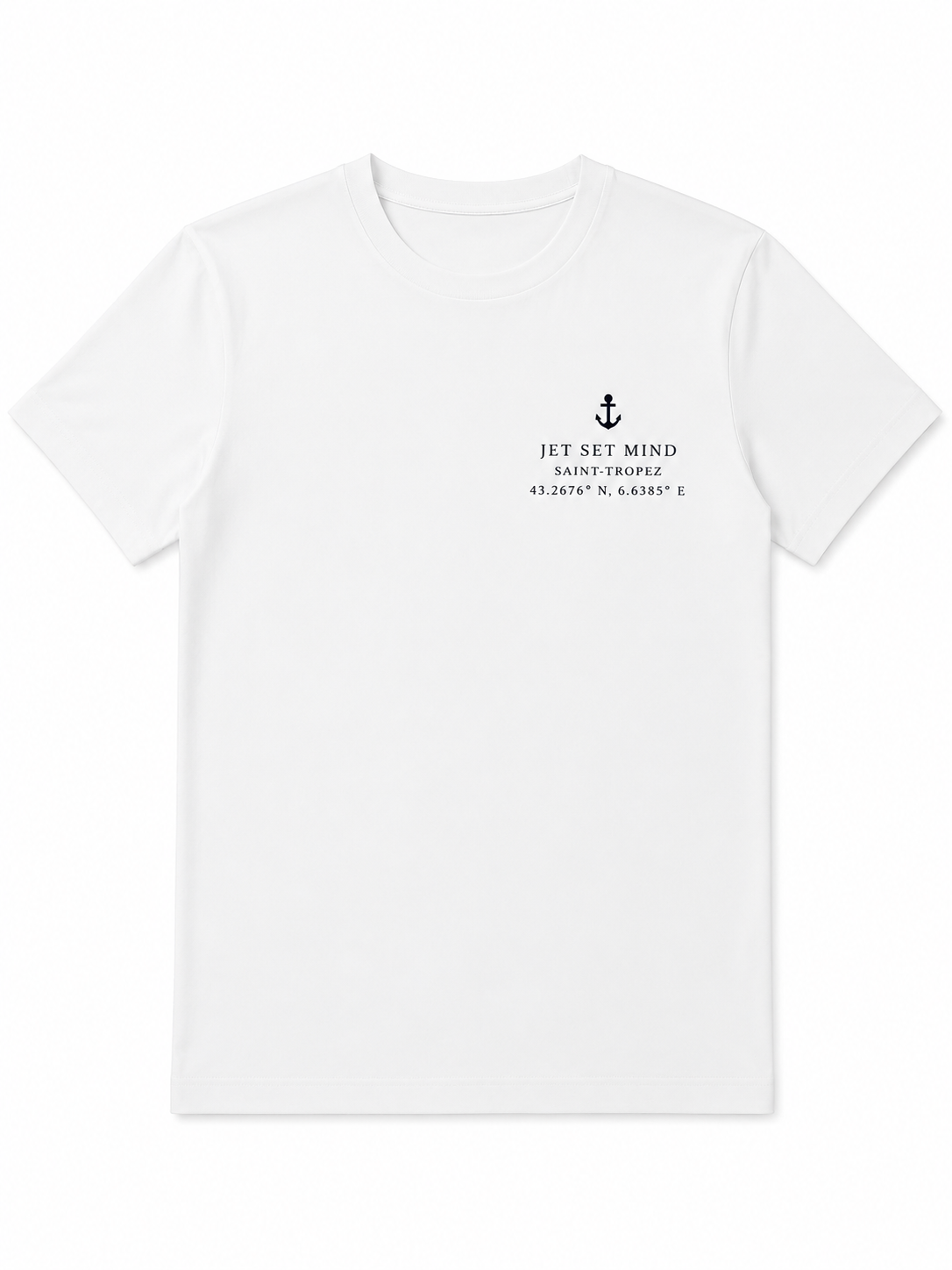 Teeshirt unisexe  manches courtes Saint-Tropez