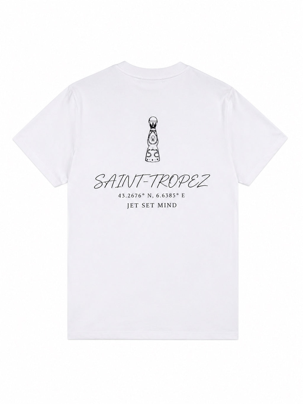 Teeshirt unisexe  manches courtes Saint-Tropez