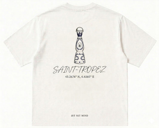 Teeshirt unisexe  manches courtes Saint-Tropez
